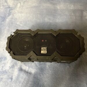 Altec Lansing IMW578-BLK Black Bluetooth Waterproof Speaker USB Portable TESTED